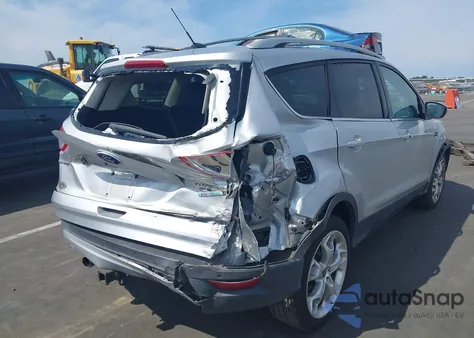 2013 Ford Escape Titanium from USA, damaged, VIN 1FMCU0J97DUB91263